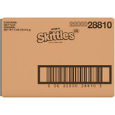 Skittles caja frontal 4lb con paquetes listos para repartir