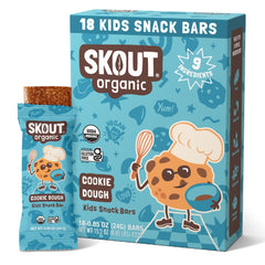 Skout Organic empaque frontal del pack de 18, práctico para loncheras