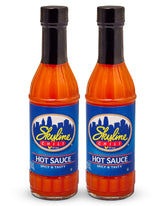 Skyline Chili botellas frontales mostrando etiqueta y tamaño, aporta sabor auténtico