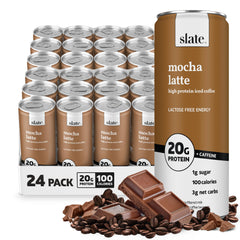 Slate lata frontal mostrando diseño y conveniencia para energía rápida