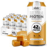 Slate lata salted caramel frente mostrando diseño y conveniencia