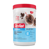 SlimFast envase frontal Rich Chocolate Royale mostrando sabor y tamaño