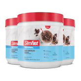 SlimFast paquete frontal mostrando sabor Chocolate Royale y conveniencia