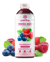 Smartfruit envase frontal mostrando tamaño 48oz y sabor a bayas