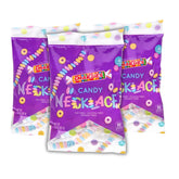 Smarties empaque frontal con bolsas de 4 collares, fácil de repartir