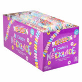 Smarties frente de caja mostrando 24 collares listos para fiesta y reparto