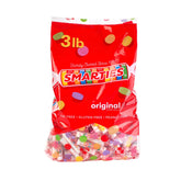 Smarties frente del empaque mostrando la bolsa grande y facilidad de uso