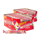 Smarties frente del empaque mostrando lote y volumen, confianza familiar