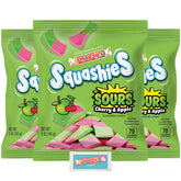 Smarties empaque frontal mostrando bolsas y colores, ideal para compartir