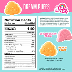SmartSweets textura cercana de espuma suave que destaca sensación ligera
