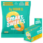 SmartSweets paquete frontal mostrando diseño y tamaño beneficios prácticos