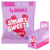 SmartSweets paquete frontal mostrando diseño y beneficio bajo en azúcar