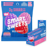 SmartSweets bolsa frontal mostrando diseño y beneficio porciones listas