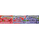 Smucker's vista frontal del pack con 200 unidades, presentación profesional