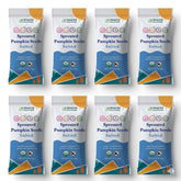 Snacks Solutions frente del pack mostrando empaque orgánico y conveniencia