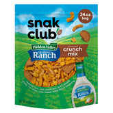 Snak Club bolsa frontal con sazon Hidden Valley Ranch conserva sabor