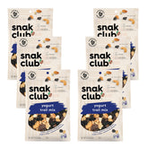 Snak Club frente del paquete mostrando mezcla y conveniencia