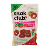 Snak Club paquete frontal mostrando 12 bolsas, fácil para llevar