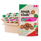 Snak Club vista frontal del paquete mostrando diseño y tamaño, fácil identificación