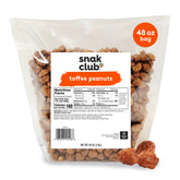 Snak Club paquete frontal mostrando 3 lb y diseño atractivo, conveniente para despensa