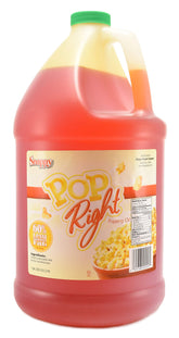 SNAPPY envase frontal Pop Rite 1 galón mostrando etiqueta y diseño