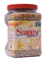 SNAPPY frasco delantero resellable mostrando etiqueta y capacidad
