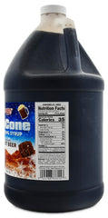 Snappy close-up del jarabe root beer destacando textura y color atractivo