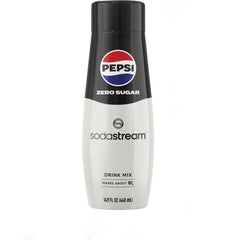 sodastream botella SODA Mix Zero Pepsi frente muestra aprovechamiento y mezcla fácil