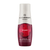 Sodastream Dr. Pete frente del empaque mostrando etiqueta y volumen, facilita almacenamiento