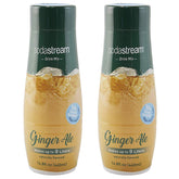 SodaStream pack frontal de Ginger Ale mostrando envases y ahorro práctico