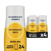 SodaStream botella frontal muestra diseño y volumen, fácil identificación
