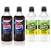 SodaStream frontal del pack con botellas, muestra variedad y ahorro