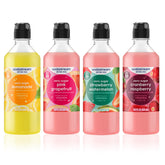 sodastream pack frontal con las cuatro botellas y caja para elección rápida