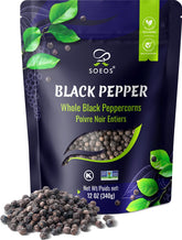 Soeos bolsa frontal 12 oz mostrando empaque vacío sellado y beneficio de conservación