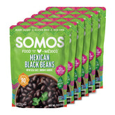 SOMOS empaque frontal, frijoles listos y convenientes