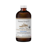 Sonoma Syrup Co botella frontal de 8 oz mostrando diseño y marca, ideal para repostería