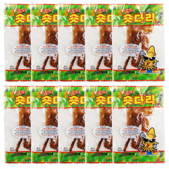 Sookwang empaque frontal del snack con atractivo visual y conveniencia