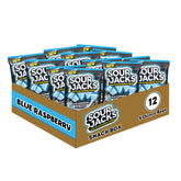Sour Jacks frente de la bolsa 5 oz mostrando diseño y porción