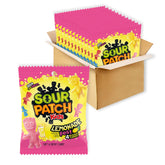 SOUR PATCH KIDS empaque frontal mostrando 12 bolsas, práctico para eventos