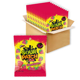 SOUR PATCH KIDS vista frontal del empaque, atractivo y listo para compartir
