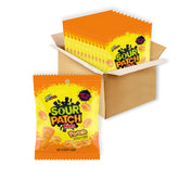 SOUR PATCH KIDS empaque frontal mostrando 12 bolsas, ideal para eventos
