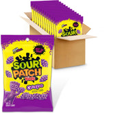 SOUR PATCH KIDS frente del empaque mostrando el diseño y llamando a comprar