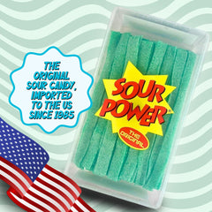 Sour Power cintas servidas en fiesta ofreciendo sabor intenso y diversión