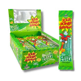Sour Power frente del empaque mostrando sabor manzana verde y conveniencia