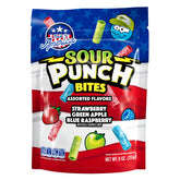 Sour Punch bolsa frontal mostrando colores vibrantes y atractivo visual