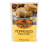 Southeastern Mills frente del paquete de mezcla para gravy 4.5 oz, apariencia clara y útil