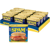 SPAM mostrando frente de la lata y marca SPAM para identificación rápida