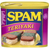 SPAM lata frontal mostrando marca y conveniencia lista para usar