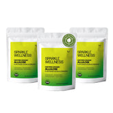Sparkle Wellness paquete frente mostrando tamaño y marca, conveniencia