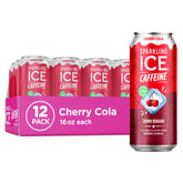 Sparkling Ice lata pack de 12 frontal mostrando conveniencia